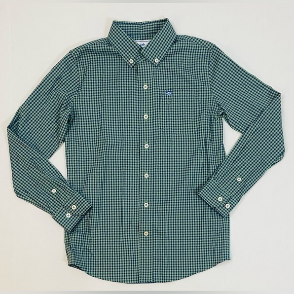 Southern Tide Other - Boys Size 8-10 Medium Southern Tide “Intercoastal” Button Down Shirt Euc